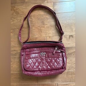 SHEIN BURGUNDY PURSE